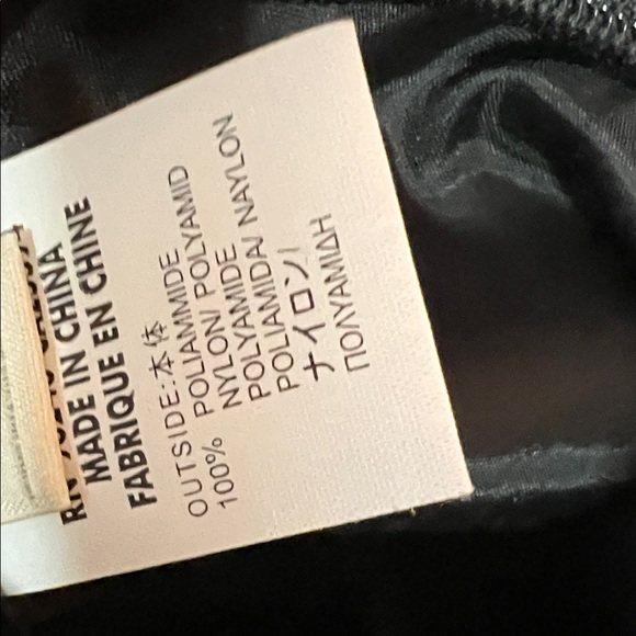 Diesel Orange Quilted Nylon Backpack with Black Hardware - Picture 7 of 12